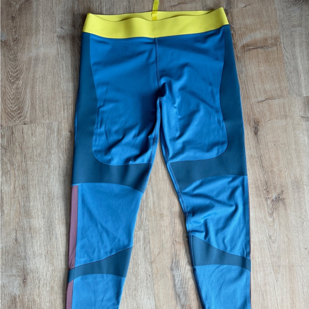 ASOS colorblock workout leggings